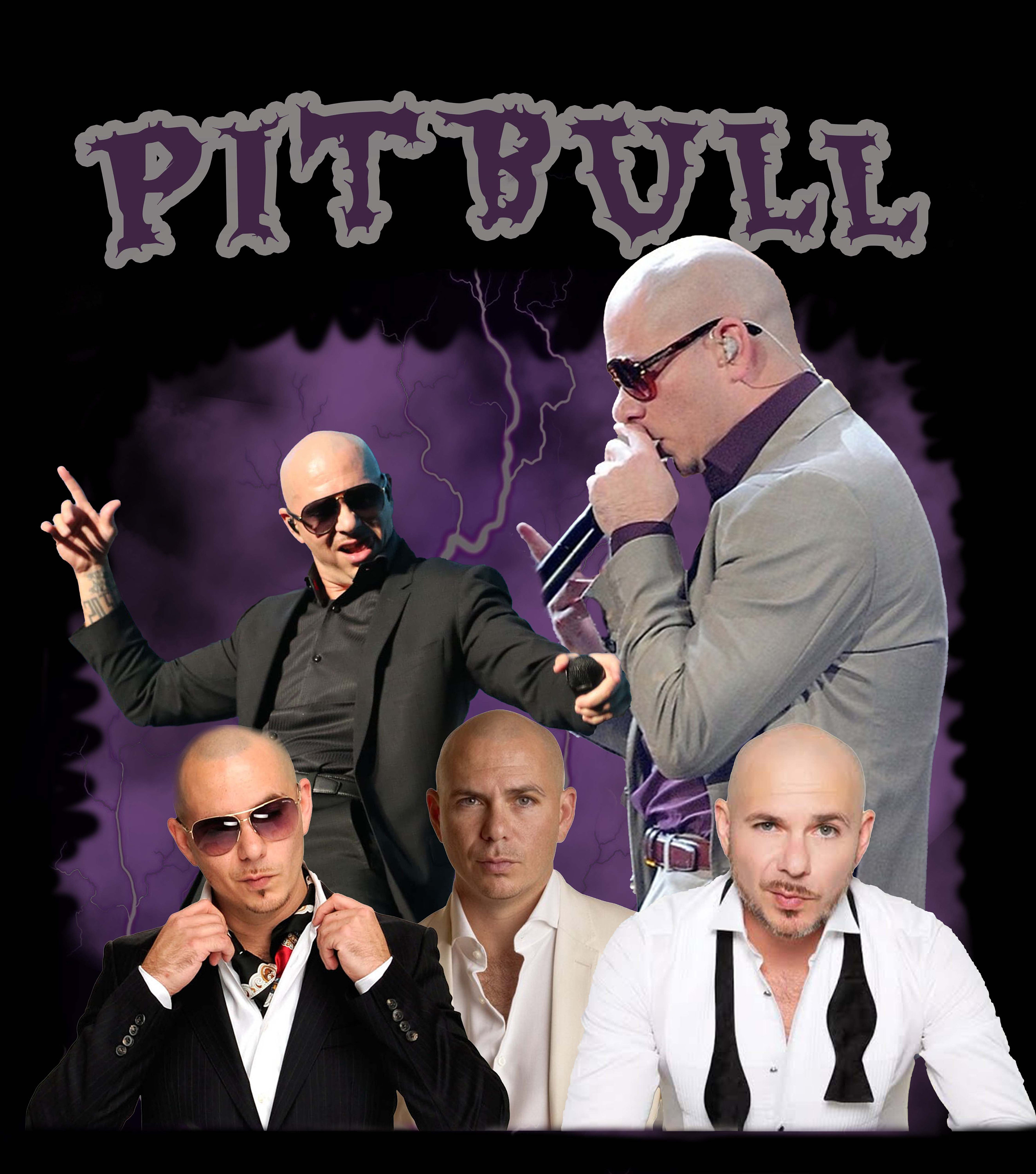 Pitbull Singer Shirt Etsy UK