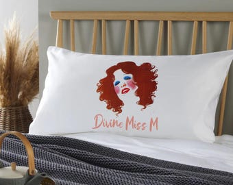 The Divine Miss M Pesonalised Pillowcase