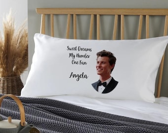 Shawn Mendes Pesonalised Pillowcase