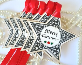 Merry Christmas Tags, Christmas Gift Tags, Xmas Gift Wrap, Kids xmas gifts, gifts for him, gifts for her, Christmas Decorations