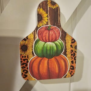 Fall cardstock freshie.