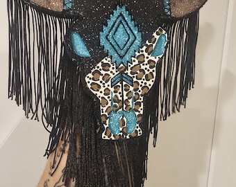 Aztec Bull custom scented car freshie