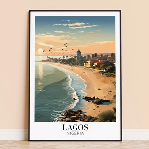 Lagos Print – Portugal Travel Wall Art, Lagos City Poster, Framed or Unframed Home Decor, Wedding and Housewarming Gift, Personalised