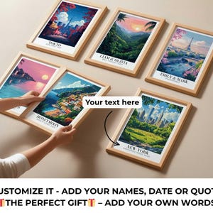Stampa artistica di Oslo, Norvegia – Poster di viaggio scandinavo, regalo personalizzato immagine 8