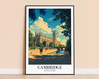 England Reiseposter - Stadtbild, besonderes Geschenk