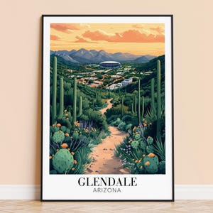 Glendale Print – Scotland Travel Wall Art, Glendale Poster, Framed or Unframed Home Decor, Wedding and Housewarming Gift, Personalised