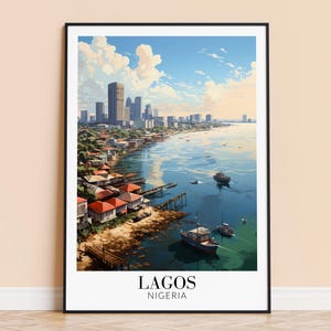 Lagos Print – Portugal Travel Wall Art, Lagos City Poster, Framed or Unframed Home Decor, Wedding and Housewarming Gift, Personalised