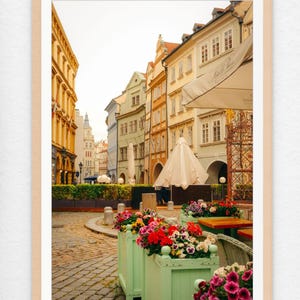 Prague Czech Republic wall art, Prague european architecture home decor, European street photography print, travel photography print