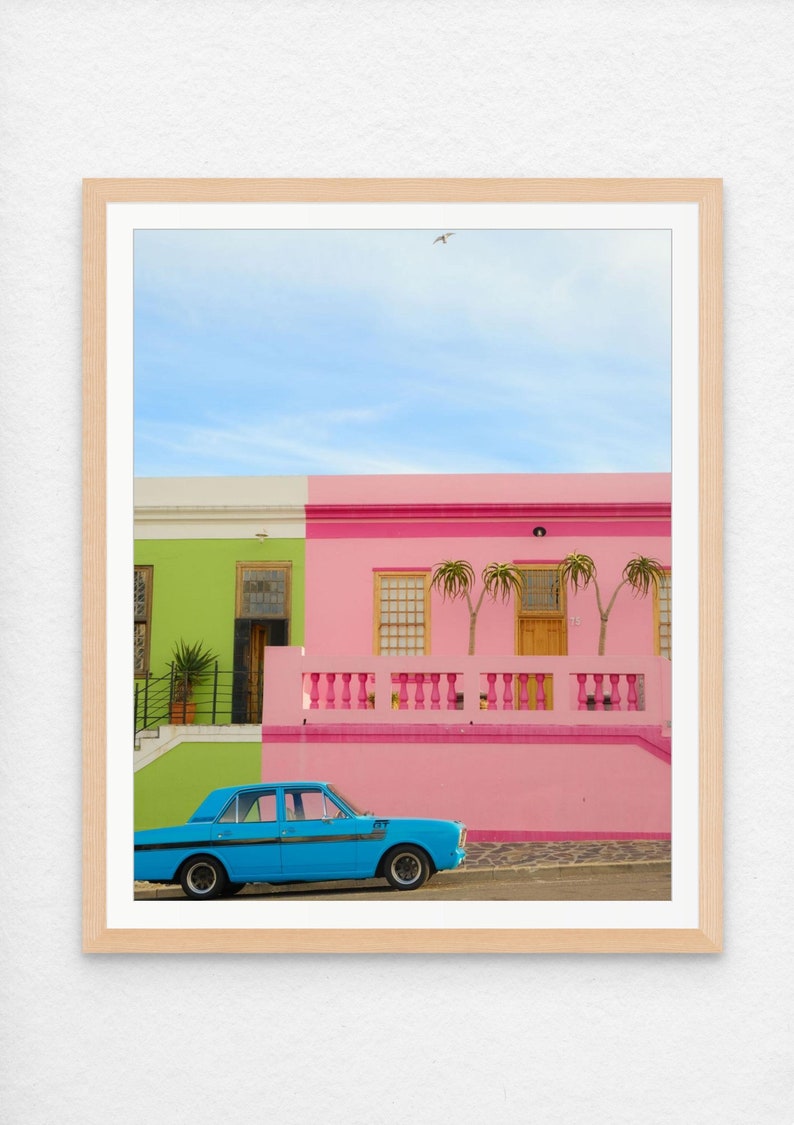 bo kaap cape town south africa street photography print