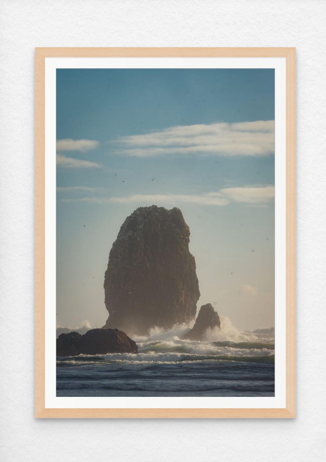 Haystack Rock Cannon Beach Oregon Home Decor, Beach Sunset West Coast ...