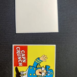 Vintage 1990&#39;s CAP&#39;N CRUNCH advertisement