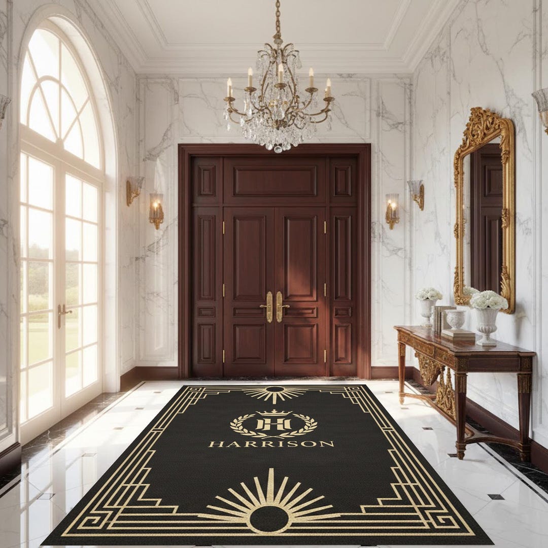 Entry Rig Ideas Entry Rug, Personalized Entryway Rug,family Name, Entrance Rug for ...