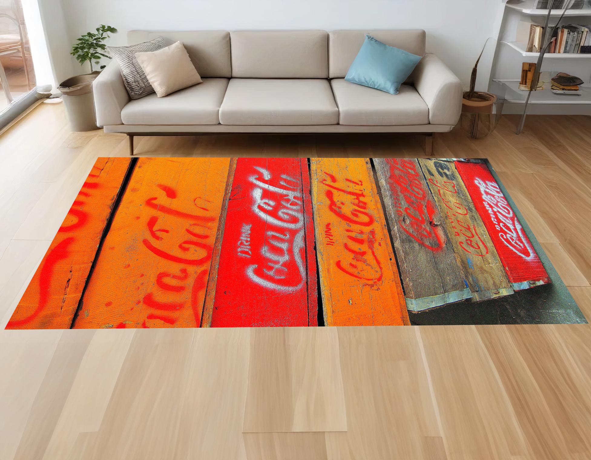 Coca Cola Round Rug Coca Cola Rug, Coke Rug, Coca Cola Retro, Custom Rug, Coca Cola Vintage ...
