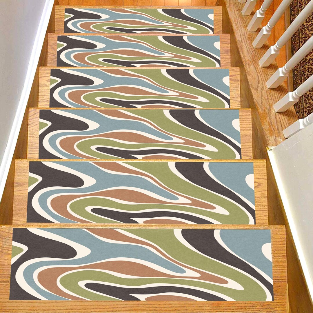 Stair Tread Rug, Stair Carpet, Soft Stair, Non-slip Stair Rug, for Home ...