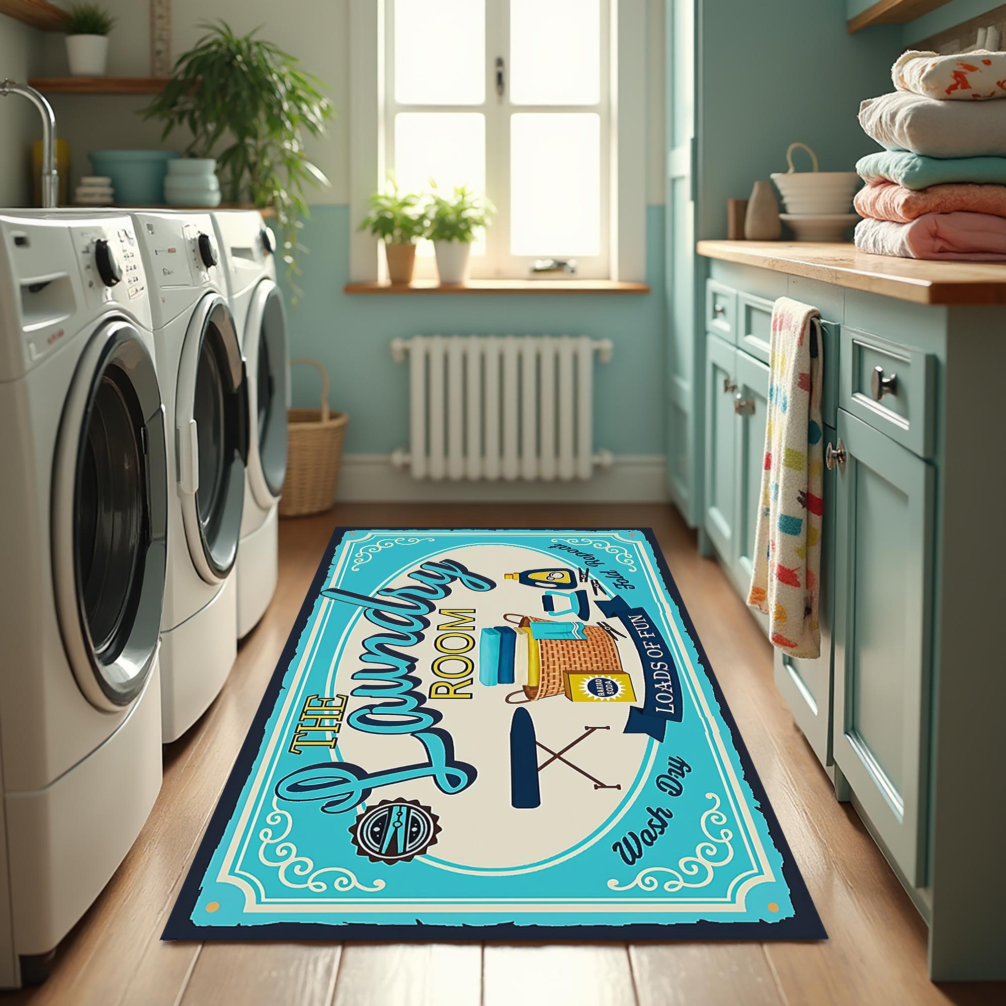 Laundry Room Rug, for Farmhouse, Runner, Laundry Room Organization ...