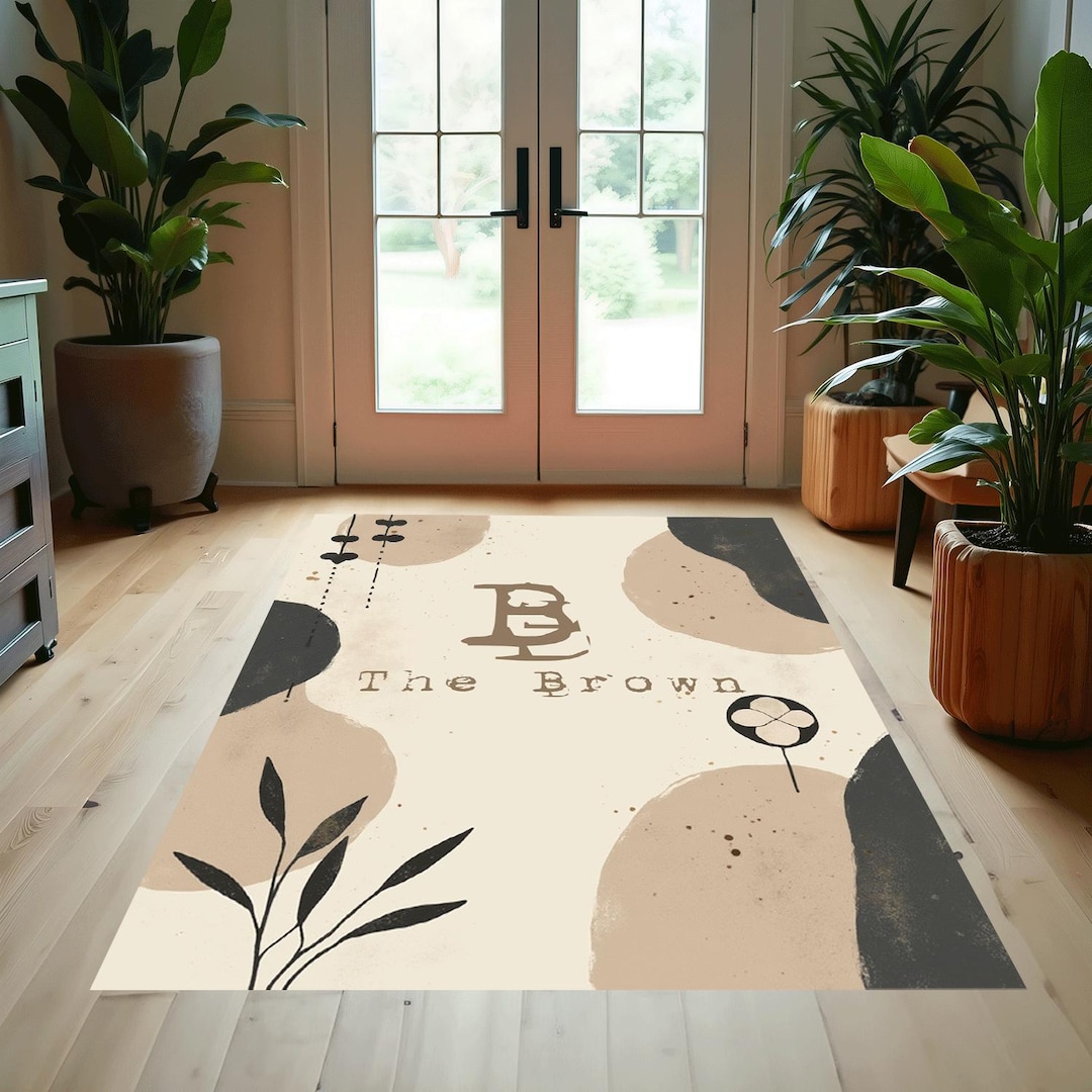 Entry Rug, Personalized Entryway Rug,family Name, Entrance Rug for ...