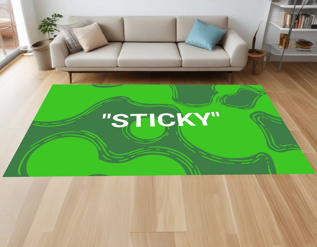 Personalized Slogan Rug: Modern Art, Non-slip Area Rug - Etsy