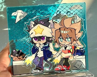 Double-Layer Acrylic Standee Custom Print by Photo, 4MM Thick Custom Acrylic Standee, Anime Character Standee, Acrylic Print Anime Standee