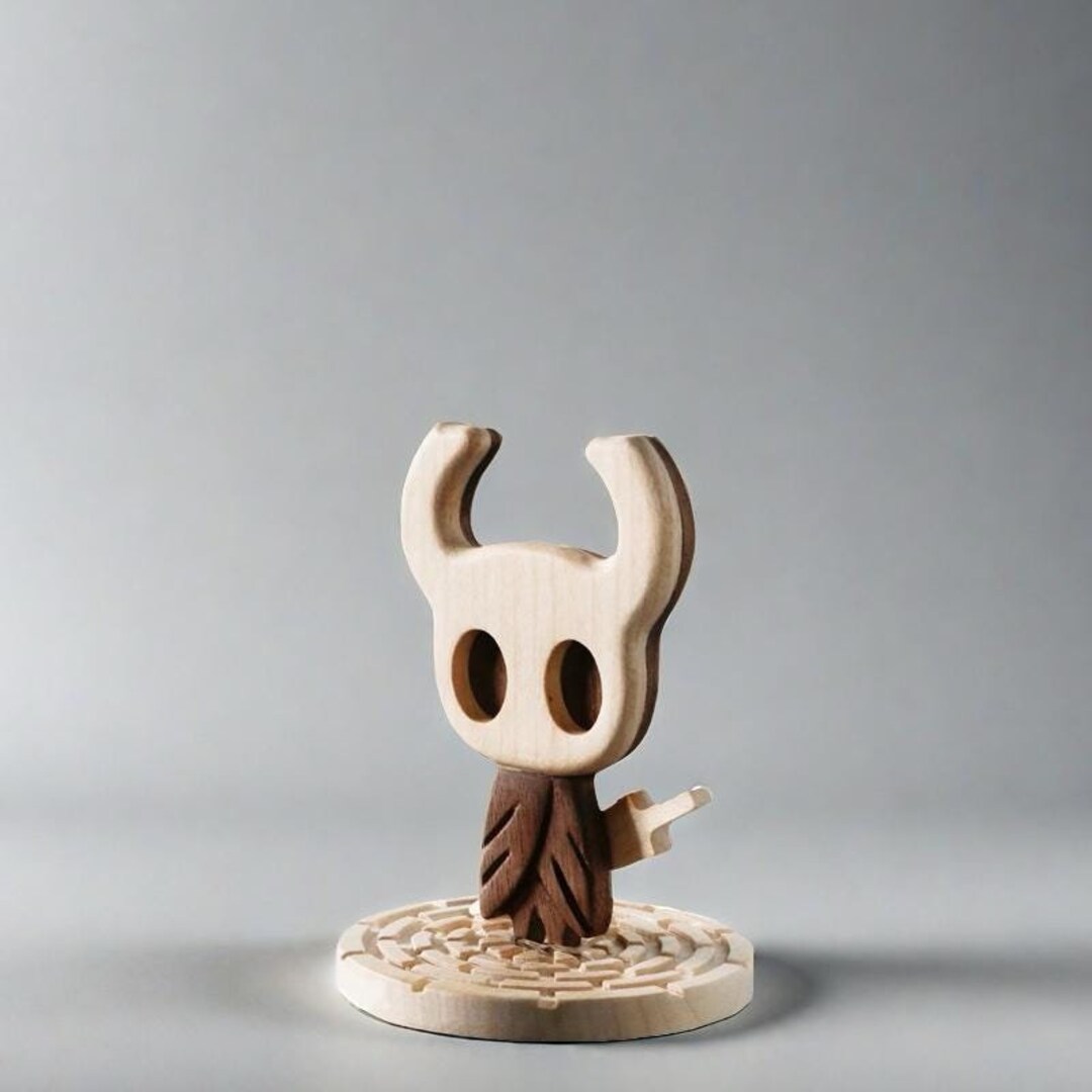 Statuette Hollow Knight - Figurine PVC De 11,2 Cm - Décoration Bureau, Boîtier PC, Gâteau Ou Collection