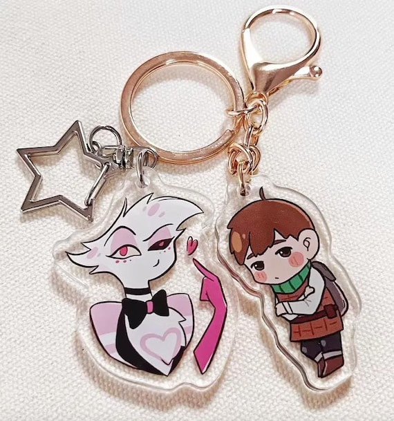 Custom Acrylic Keychain 4MM Thick, Acrylic Charm Print by Photo, Wedding Charm, Place Card,Anime Character Acrylic Print, Acrylic Figure