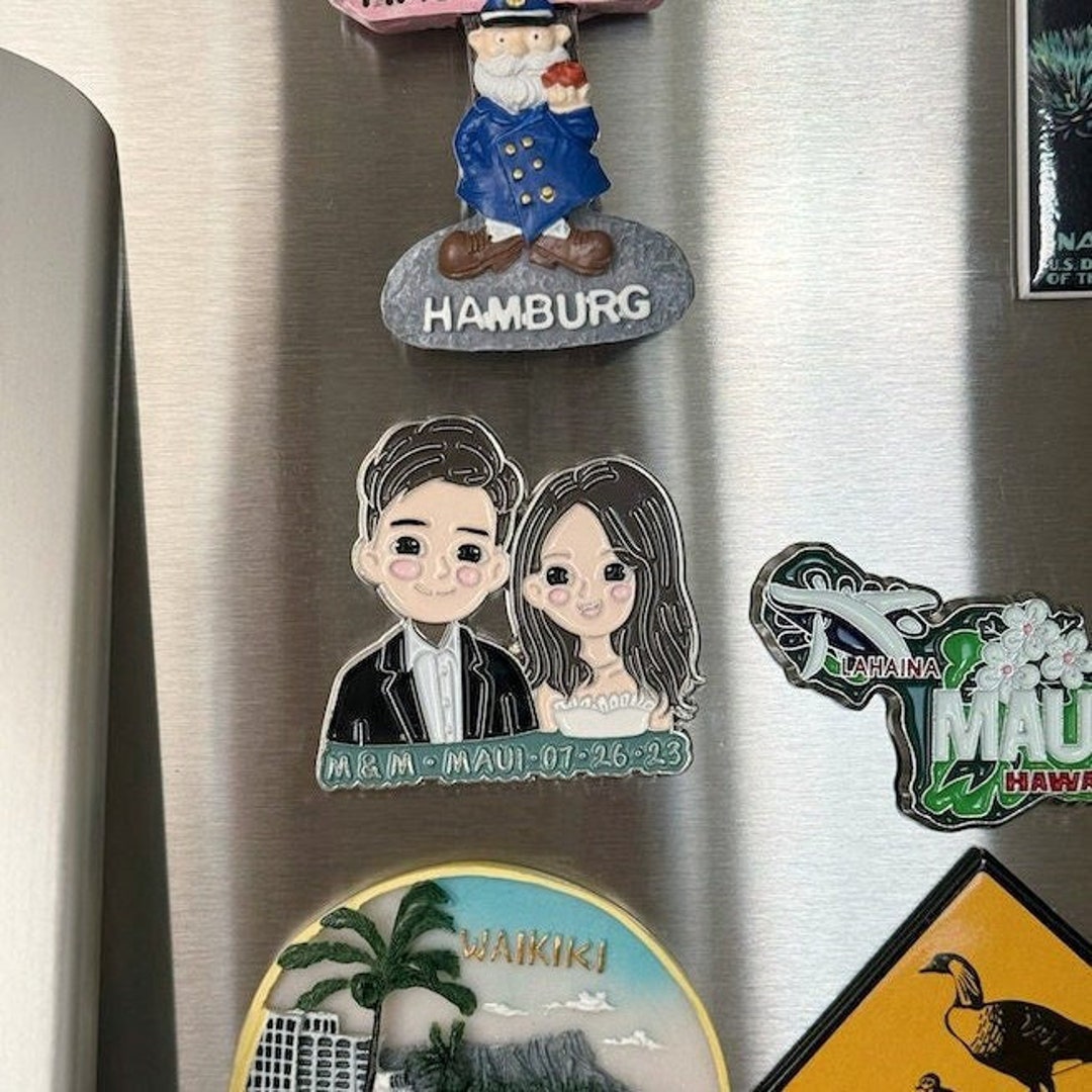 Custom Metal Magnet Personalized Fridge Magnets, Company Logo Magnet ...