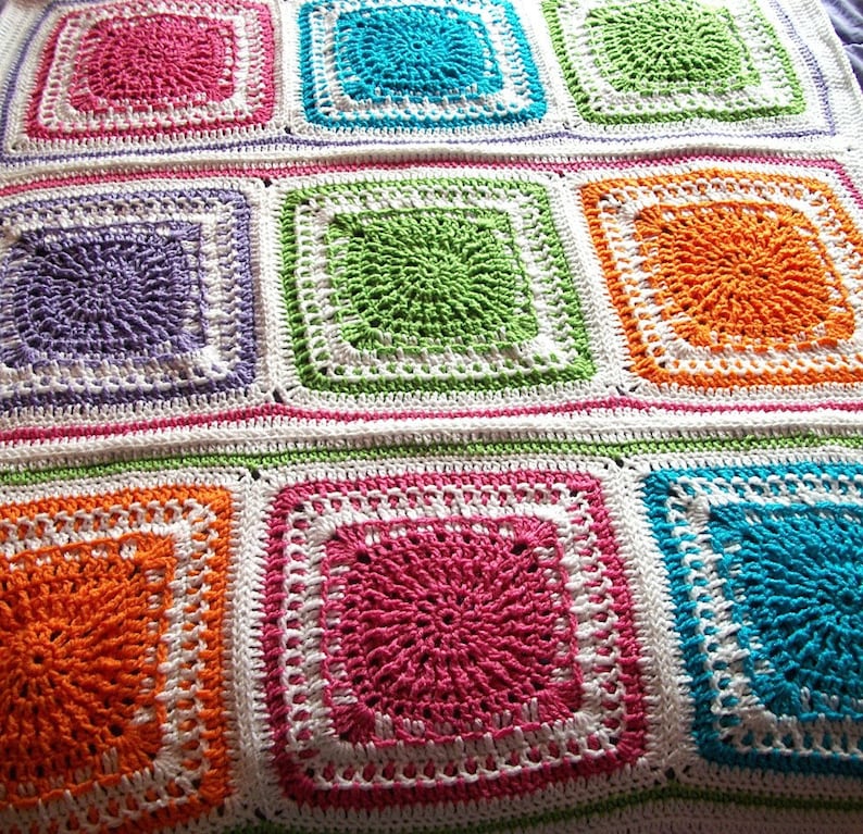 Baby Afghan, 2024 Fun Brights