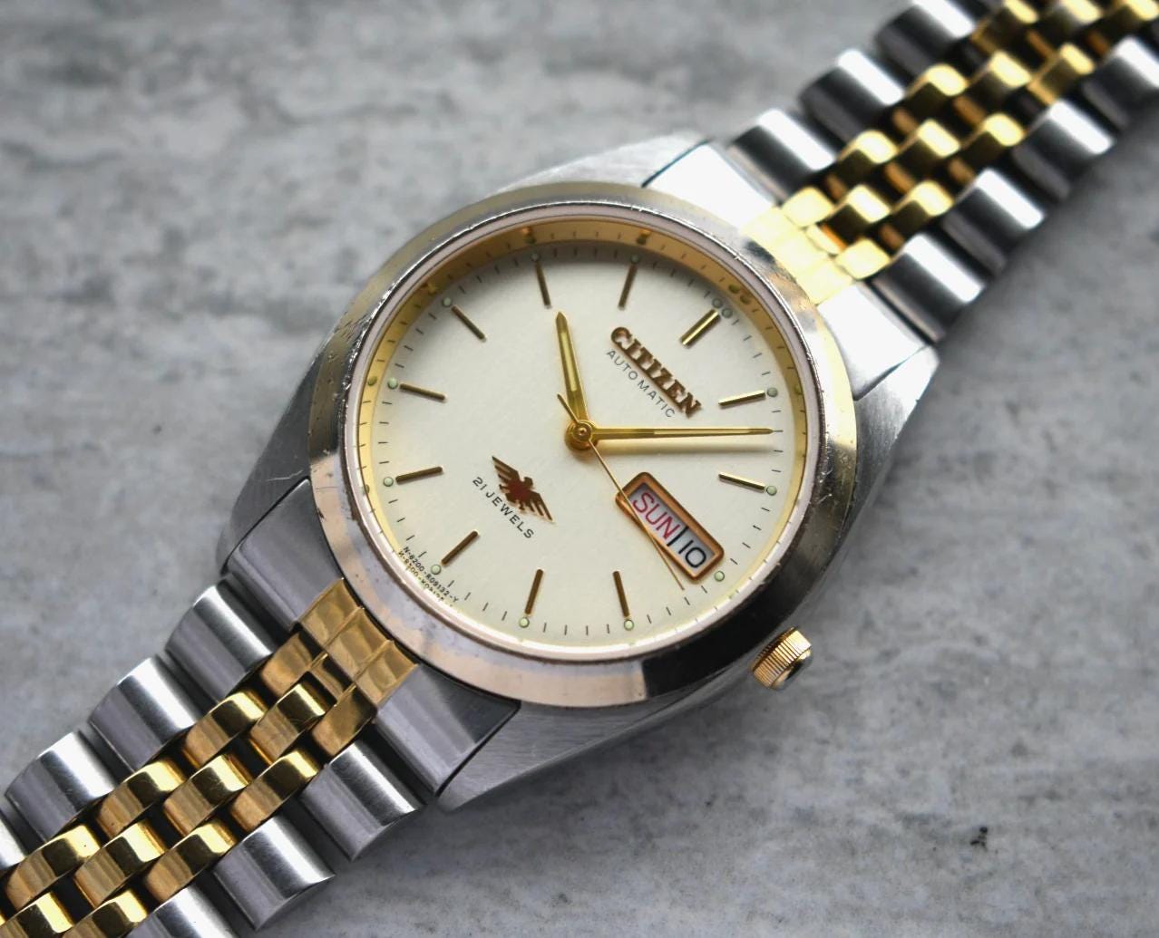 超希少 新品未使用 シチズン 21石 イーグル7 自動巻き フルーデットベゼル CITIZEN シチズン イーグルセブン 21石 自動巻き腕時計｜Yahoo