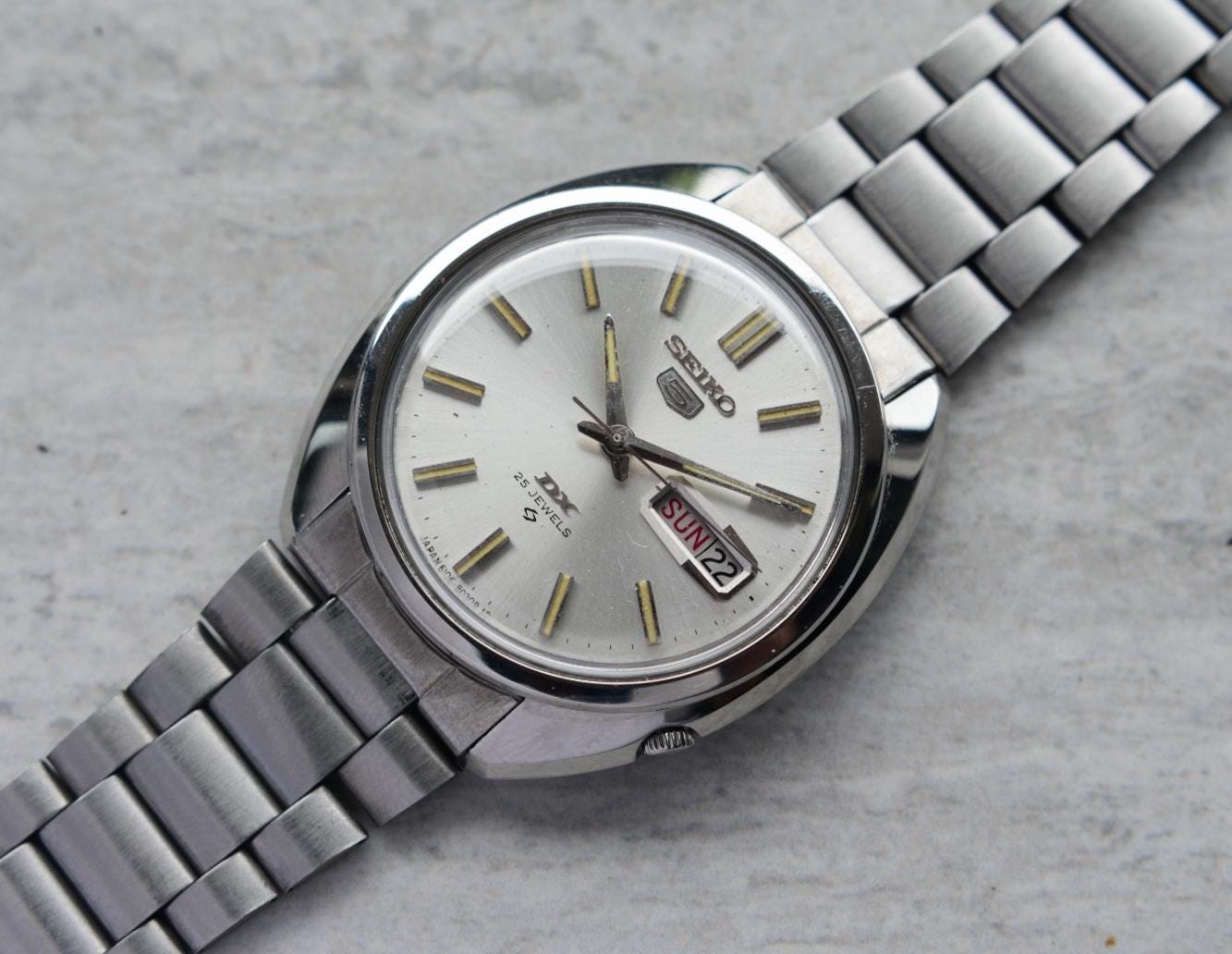 Watches Seiko Dx Automatic 25 Jewels 6106 Buy Seiko 6106 Dial Online In  India India