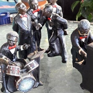 Vintage - 1990s Enesco / Parastone - All That Jazz - 3 Piece lot!  Popular items; iazz musician band figurines-Preowned Great condition!