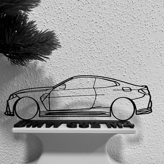 BMW G82 M4 Silhouette Car Gift for Car Lovers
