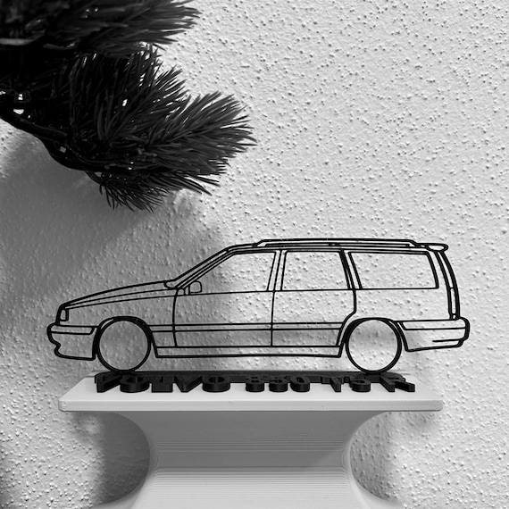 Volvo 850 T5-R Silhouette Car Gift for Car Lovers