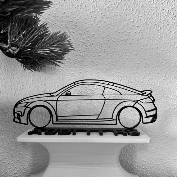 Audi TT RS Silhouette Car Gift for Car Lovers