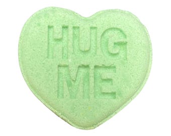 Conversation Hearts Bath Bombs, Valentines Day