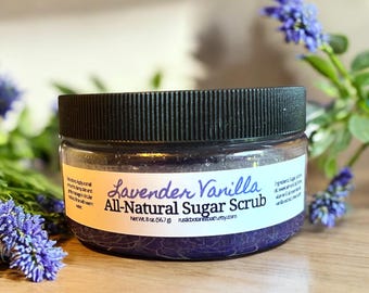 All-Natural Sugar Scrub: Vegan Body Polish and Exfoliating Moisturizer