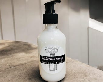 Oat Milk and Honey Hand and Body Lotion, Silky Smooth Skin Moisturizer