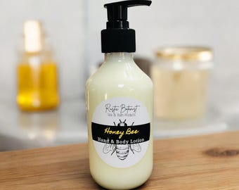 Honey Bee Hand & Body Lotion: Silky Smooth Moisturizer