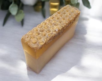 Handmade Milk & Honey Soap: Goat Milk, Colloidal Oats, Sensitive Skin