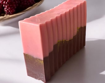 Wild Berries & Magnolia Shea Butter Soap: Artisan Vegan Bar