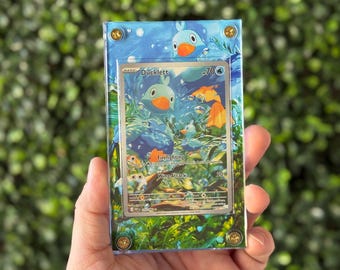Ducklett Custom Extended art print with Acrylic Case