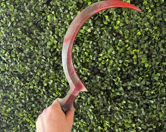 Hoz de utilería para cosplay de Daniella REVillage / impresa en 3D / disfraz / arma falsa /