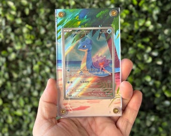 Misty’s Lapras Custom Extended art print with Acrylic Case