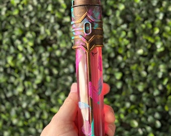 JINXED! Version Arcane Shimmer Vial with LED Cosplay Prop | 3d printed | hand painted
