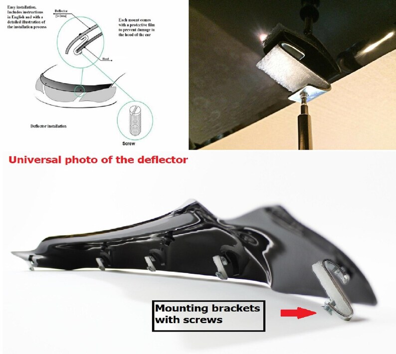 For Nissan Pathfinder 20202024, the Hood Deflector is Handmade With an