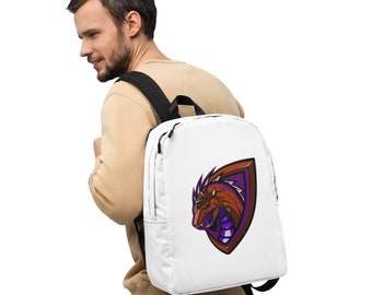 Made to Order - White Dragon Backpack - Etsy