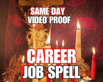 All In One Career Spell for Success & Job Growth | Confidence Boost, Money Energy, Protection, Professional Power Results, Spells