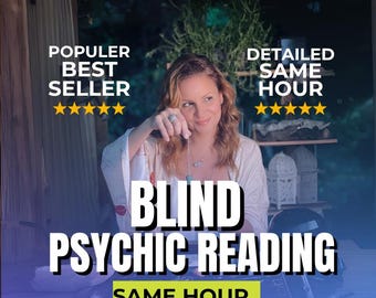Same Hour Blind Psychic Reading Without Questions, Psychic Reading, Soulmate Reading, Medium Advice, Career Reading, Spiritual Guidance