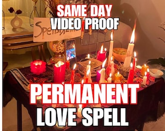 Permanent Love Binding  Spell |   Strong Love Binding Magic | Obsession & Commitment Spells | Voodoo Spell | Powerful Results, Video Proof