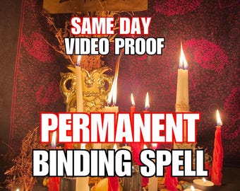 Permanent Love Spell Binding | Strong Love Binding Magic | Obsession | Commitment Spells | Voodoo Spells | Powerful Results, Video Proof
