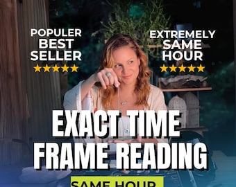Same Hour Exact Time Frame Tarot Reading | When Will It Happen? Psychic Timing Predictions | How Soon Or How Long, Psychic Medium Reading