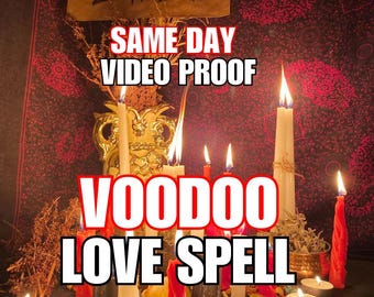 Love Spell - Commitment & Obsession, SAME DAY Spell Casting, Powerful Love Binding Spelss with Permanent Video Proof, Fast Effective Results